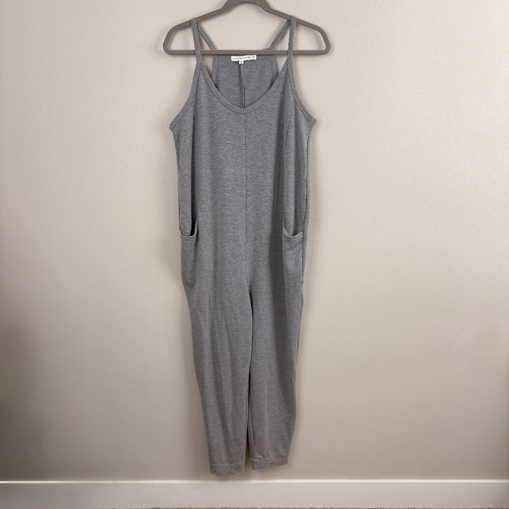 Sincerely Jules Gray Jumpsuit - Size Medium
